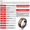 T5577 Chip Epoxy Wood Grain Ceramic Rewritable 125kHz RFID Smart Finger Ring for Clone TK4100 or EM4100 Keycards (US#11 68MM) view 2