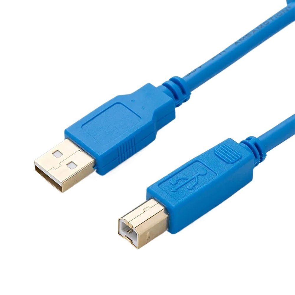 ETURBEV USB-MT4000 Suitable for Green Series HMI Touch Screen Micro Port Programming Download Cable GL070/GL070E GL100E MT4434TE(Blue GoldPlated Type,2m)