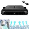 PNZLZIA Autopulsex Vehicle Fan,Autopulsex Car Fan Seat Cooling Fan,USB Car Headrest Fan,Portable Car Backseat Air Conditioner (Black) view 1