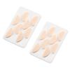8 Pairs Glasses Support Nose Pad Glasses Nose Pad Soft Foam Self-Adhesive Nose Pad Eva Sponge Antiskid Nose Pad Suitable Sunglasses Glasses Children's Glasses (Skin Color/1.5mm) view 2