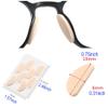 8 Pairs Glasses Support Nose Pad Glasses Nose Pad Soft Foam Self-Adhesive Nose Pad Eva Sponge Antiskid Nose Pad Suitable Sunglasses Glasses Children's Glasses (Skin Color/1.5mm) view 3