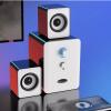EKBBBYE Desktop Computer Speaker Home Desktop Subwoofer Wired Mini Speaker 2.1 USB Small Speaker view 4