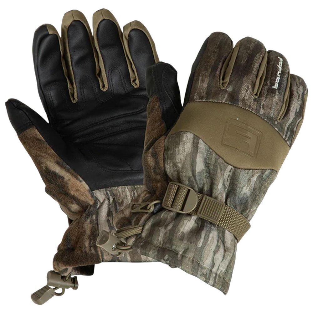 Banded Men's Calefaction Elite Gloves | Waterproof Breathable Insulated Hunting Gloves w/Leather Palm & Secure Wrist Cinch, Legacy, X-Large