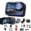 Waterproof Action Camera 5K 60 Ultra HD Video 20MP HDR Touch Screen SuperSmooth Stabilization ZOOM Remote Control with 64GB Card Waterproof 8K 360 Wide-Angle Invisible Selfie Stick Effect CAMERA (4K) view 1