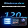 Waterproof Action Camera 5K 60 Ultra HD Video 20MP HDR Touch Screen SuperSmooth Stabilization ZOOM Remote Control with 64GB Card Waterproof 8K 360 Wide-Angle Invisible Selfie Stick Effect CAMERA (4K) view 3