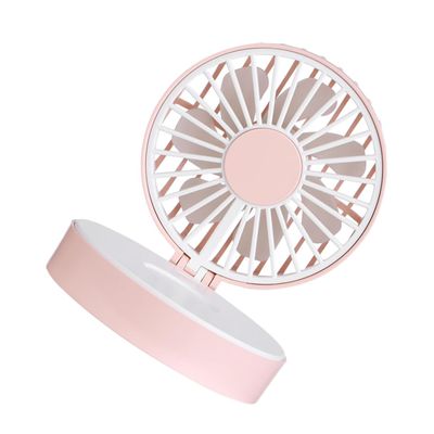Zerodeko Personal Fan Mirror Mini Rechargeable Portable Fan for Home Office Travel Outdoor