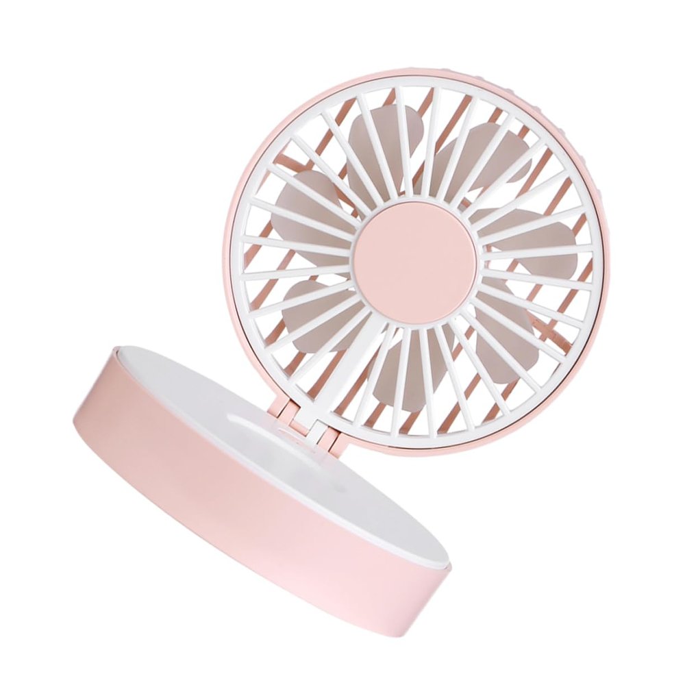 Zerodeko Personal Fan Mirror Mini Rechargeable Portable Fan for Home Office Travel Outdoor