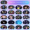 21 Sets of Films, Projector Night Light for Kids Bedroom, Baby Projector for Ceiling, Star Galaxy Night Lights with 360 Rotation Dimmable for Kids Baby Girls, Birthday, Christmas, Nursery, Room Decor view 2
