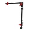 22 Inch Length Articulating Arm with Multi Angle Adjustment, All Aluminum Construction for Camera Phone, LED Light Moniter, Microphone, Action Camera, Universal Type view 2