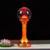   11.5*31cm/1 []  Household divine table lamp Guanyin lamp led colorful crystal lotus fairy lamp for Buddha Guan Gong Shrine lamp a pair of plug-in view 2