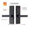 ConvOw Smart WiFi Graffiti Fingerprint Lock Fashion Password Lock(6085) view 4