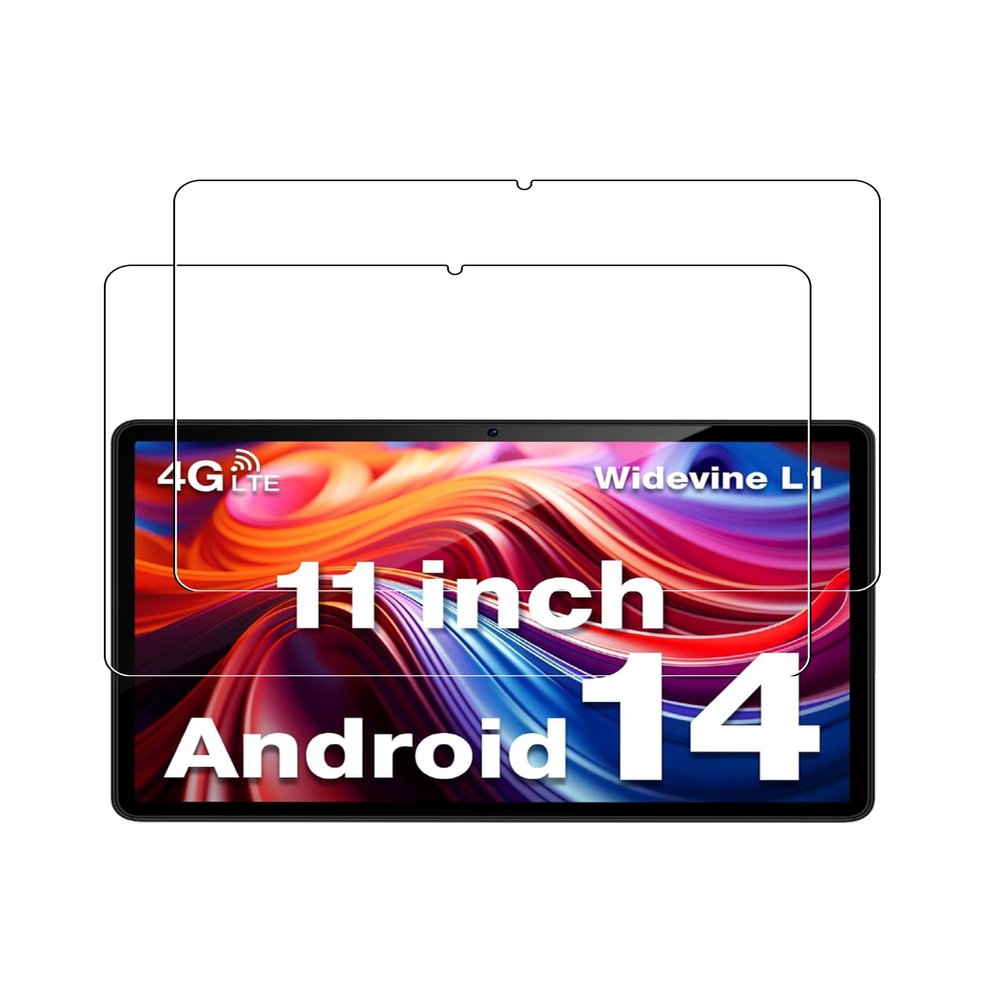 [2 Pack] Screen Protector for DOOGEE T30E 11 Inch Tablet Android 14 Tablets,Tempered Glass Film Compatible with T30E 11 Inch 2024 Anti- Scratch Sensitive Dropproof Screen Protector