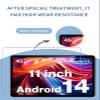 [2 Pack] Screen Protector for DOOGEE T30E 11 Inch Tablet Android 14 Tablets,Tempered Glass Film Compatible with T30E 11 Inch 2024 Anti- Scratch Sensitive Dropproof Screen Protector view 4