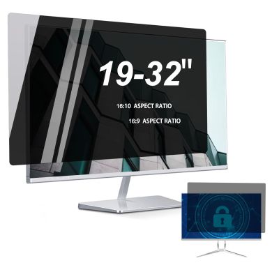 TYLGDSGS 19-32" inch Computer Privacy Screen,Avoid Direct Sunlight on The Screen,Compatible with Various Monitor Brands.Anti-Glare/Anti Blue Light/Anti Scratch Film.,Hd,28" Widescreen(16:10)