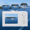 Yunseity Digital Camera 56MP 4K Autofocus 16x Digital Zoom,2.4 Inch Screen Portable Vlogging Camera with Fill Light,for Video Recording (White) view 2