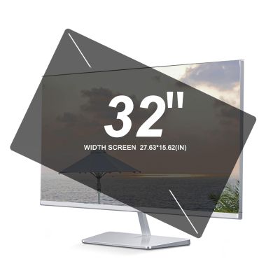 TYLGDSGS 32 Inch Privacy Screen Filter for Widescreen 16:9 Aspect Ratio Anti-Glare/Anti Blue Light/Anti Scratch Film, Glare Relieve Screen Filter Shield Blue Light Filter.Size is(702 * 397 mm).