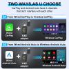 MTAKYA 2025 Upgraded Mini Android Auto and Wireless CarPlay Adapter Convert Factory Wired to Wireless Dongle, USB CarPlay Wireless Stick Android Auto Adapter for iOS 12+/Android No Delay view 3