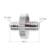 BMFJJWY 1/4" Male to 1/4" Male Threaded Adapter 1/4 Inch Double Male Screw Adapter Supports Tripod Stand Metal Camera Accessories view 2