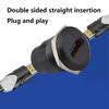 PENGLIN 5PCS HDMI 2.0 Coupler, 3D 4K HDMI Panel Mount Connector Female to Female, HDMI Extension Cable Connector for HDTV, PC, Monitor, Laptop, Projector, DVD Player view 2