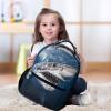 NQLYUT Laptop Backpack for Travel Daypack Computer Bag Work Great White Shark Opens Mouth Back Pack Nurse Bag for Hiking view 4