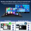 4+64G Car Radio for BMW X3 E83 2004 2005-2012 - Wireless Carplay & Android Auto - 9 Inch Touchscreen Radio with 32 EQ DSP, WiFi, GPS, Split Screen + AHD Rear View Camera view 4