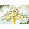 Pnylzzyxh Family Reunion Golden Family Tree Backdrop 15x8ft, Gold Glitter, Vinyl view 3