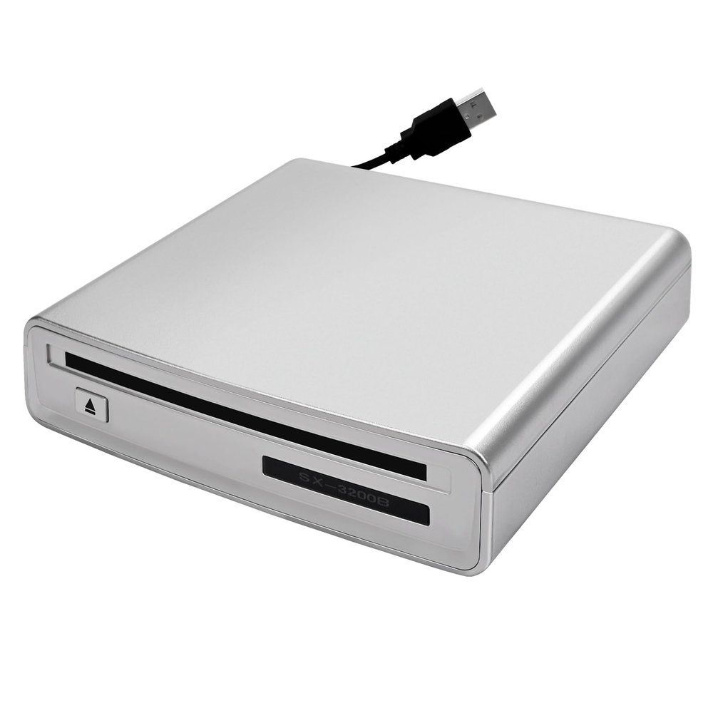 Car CD Player External Universal CD Player with USB Cable Plugs into Car USB Port, Laptop, TV, Mac,Computer