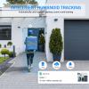 GOWENIC Solar Security Camera, 4K 8MP Full Color NightVision, Motion Detection, 4G Network, Outdoor Surveillance Camera with Solar Panel, IP66 for Home Security view 3