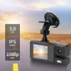 Dash Cam for Cars, Front Rear Dash Camera 1080P Dashcams with Triple Camera, Night Vision, Motion Detection, 24H Parking Mode, 170Wide Angle, WDR, G Sensor, Loop Recording view 2