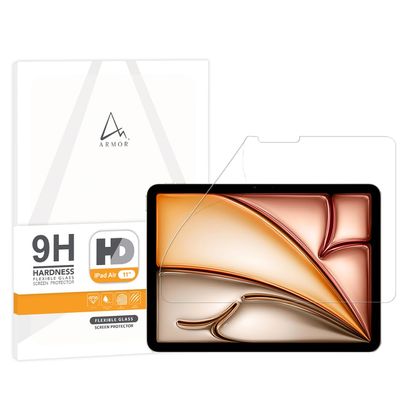 Armor Flexible Glass Screen Protector for iPad Air 11" (2024,M2), 9H with HD