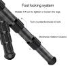 64.57inch Camera Monopod, 6 Section Telescopic Portable Travel Monopod Lightweight Carbon Fiber Anti Slip Photography Monopod for DSLR Camera,Phone, Live Streaming Stand view 3