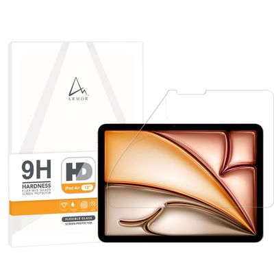 Armor Flexible Glass Screen Protector for iPad Air 13" (2024,M2), 9H with HD