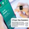 Hitopin Smart Ring Counter, Smart Tasbih Zikr Ring, Muslim Islamic Prayer Smart Rings,Tasbih Counter Smart Ring, Digital Electronic Smart Tally Counter, Tasbeeh Smart Counter for Prayer (White,20mm) view 4