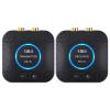 1Mii 2.4GHz Wireless Audio Transmitter Receiver Set (1 TX+1 RX) for TV, 262Ft/80M Long Range 25ms Low Latency with AUX RCA in/Out, Wireless Audio Adapter for TV PC Powered Speaker Amplifier Soundbar view 1
