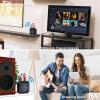 1Mii 2.4GHz Wireless Audio Transmitter Receiver Set (1 TX+1 RX) for TV, 262Ft/80M Long Range 25ms Low Latency with AUX RCA in/Out, Wireless Audio Adapter for TV PC Powered Speaker Amplifier Soundbar view 2