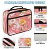 Backpack with Lunch Box Travel Backpack Daisy Plant Lunch Bag & Laptop Backpack Bookbag Insulated Lunchbox Freezable Lunch Bag Waterproof Daypack view 4