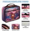 Backpack with Lunch Box Travel Backpack Daisy Vase Lunch Bag & Laptop Backpack Bookbag Insulated Lunchbox Freezable Lunch Bag Waterproof Daypack view 4