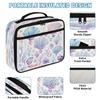 Backpack with Lunch Box Travel Backpack Seashell Coral Lunch Bag & Laptop Backpack Bookbag Insulated Lunchbox Freezable Lunch Bag Waterproof Daypack view 4