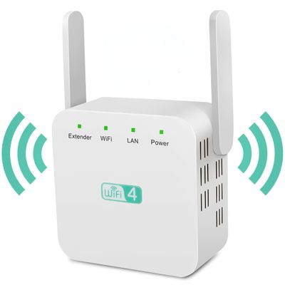 Net Boost, Netboost Pro WiFi Extender 2025, Netboost WiFi Extender,WiFi Signal Booster, WiFi Range Extender 300Mbps, 7998 Sq.ft Long Range Internet WiFi Booster for Home 360 Full Coverage