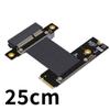 JMT M.2 NVME to PCIE4.0 x4 Signal Extension Cable 64Gbps GEN4 Compatible with 2230 2242 2260 2280 NVMe SSD (M42UF 25CM) view 3