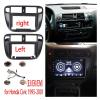 Car InteriorRadio Panel BINGLEI 9 Inch Car Fascia Radio Panel Fit For Honda Civic (EJ/EK/EM) 1995-2001 Dash Kit Install Adapter Facia Console Bezel Plate Trim Cover Decoration,Radio Panel(Left Wheel) view 2