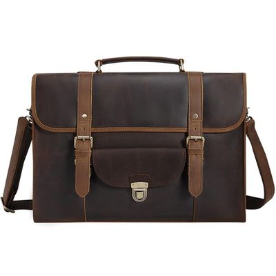 ZUIAI Briefcase Briefcase Business Laptop Bag Commuter Shoulder Crossbody Bag