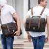 ZUIAI Briefcase Briefcase Business Laptop Bag Commuter Shoulder Crossbody Bag view 4