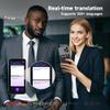 AI Smart Recorder with Simultaneous Interpretation & Real-timeTranscription,64GB AI Speech Processor Powered by ChatGPT with App Control for Business/Education/Interviews (Black) view 3