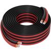 HiFind 12/2 Gauge 30 FT Red Black Hookup Electrical Wire Cable LED Strips Extension Cord 12V/24V DC, 12AWG Flexible Speaker Wire Cable for Car Audio, Home Theater, LED Ribbon Lamp Tape Lighting view 1