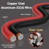 HiFind 12/2 Gauge 30 FT Red Black Hookup Electrical Wire Cable LED Strips Extension Cord 12V/24V DC, 12AWG Flexible Speaker Wire Cable for Car Audio, Home Theater, LED Ribbon Lamp Tape Lighting view 3