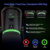 FEELWORLD PM1 XLR/USB Dynamic Microphone for Podcasting Recording Gaming Live Streaming with Vocal Voice-Over, Studio Metal Mic, RGB Light, Mute Button, Headphones Jack, Cardioid Polar Pattern view 4