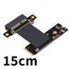 JMT M.2 NVME to PCIE4.0 x4 Signal Extension Cable 64Gbps GEN4 Compatible with 2230 2242 2260 2280 NVMe SSD (M42UF 15CM) view 3