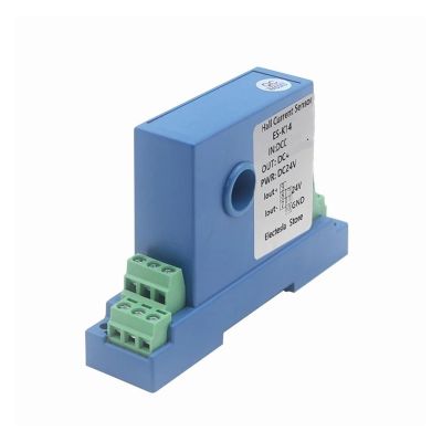 GVMUKNYE CT Current Sensor AC 5A 10A 20A 50A 200A Transmitter 0-20mA Output Current Sensor 12mm Aperture Current Transformer DC24V PWR(AC 0-5A)