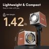 Tolifo PL-200B AC 200W Bi-Color LED Video Light, 2700K-6500K CRI97+/TLCI98+/12 Effects, Silent COB Studio Lights for Photography/Videography/YouTube/TikTok Content Creation/Live Streaming view 3